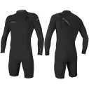 Fato Shorty O´Neill Hammer CZ 2mm LS Black/Black