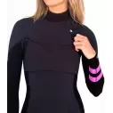 Combinaison Hurley Plus Womens 4/3mm Black/Graphite