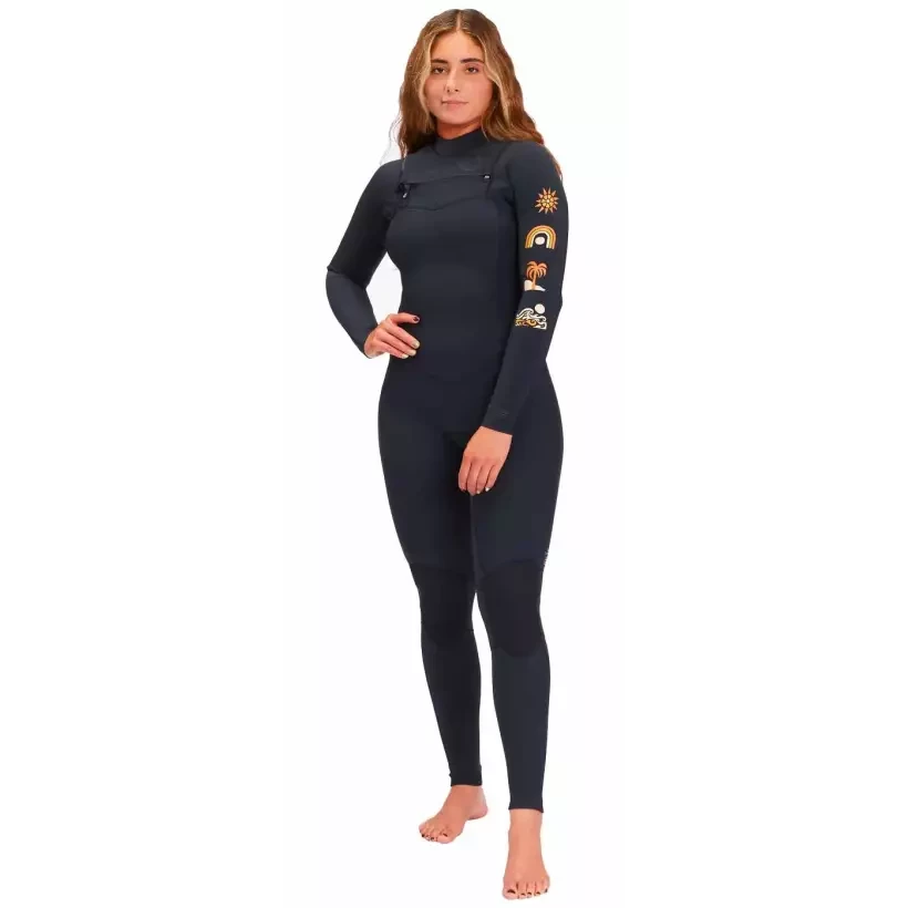 Muta surf Billabong Salty Dayz Natural 4/3mm Black Tide