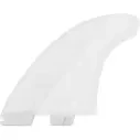 Kiele FCSII Mick Fanning Twin+Stabilizer White