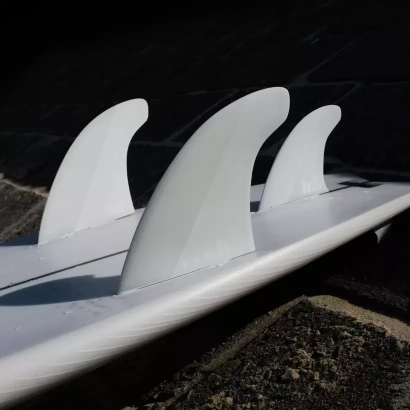 Quillas FCSII Mick Fanning  Twin+Stabilizer White