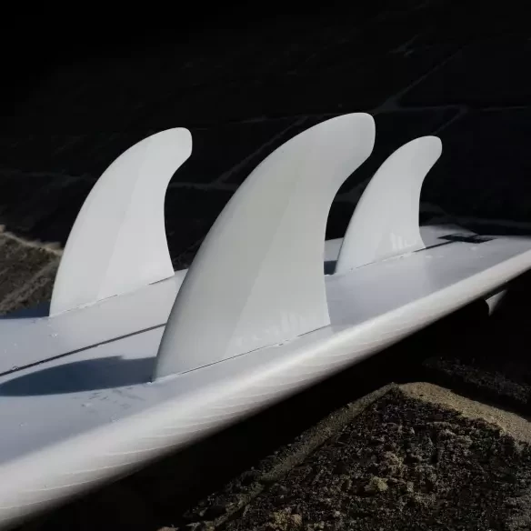 Pinne FCSII Mick Fanning  Twin+Stabilizer White