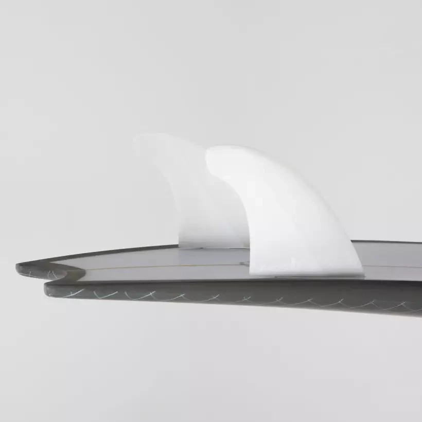 Kiele FCSII Mick Fanning  Twin+Stabilizer White