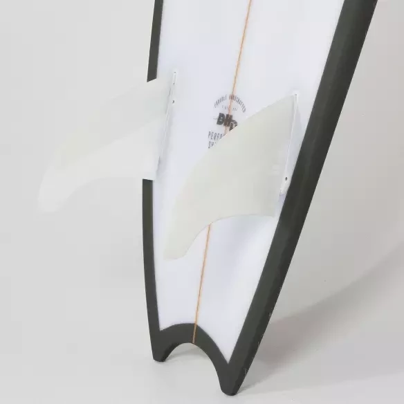Quillas FCSII Mick Fanning  Twin+Stabilizer White