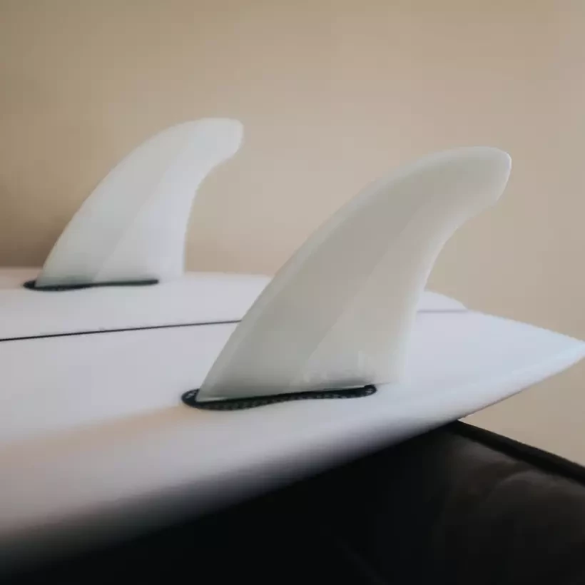 Quilhas surf FCSII Mick Fanning  Twin+Stabilizer White