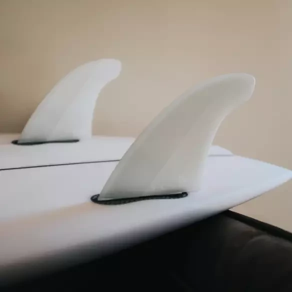 Quillas FCSII Mick Fanning  Twin+Stabilizer White