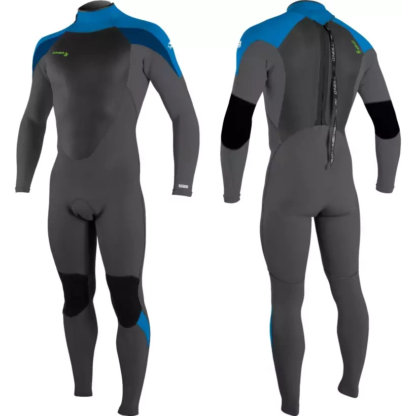 Wetsuit O´Neill Epic Youth 4/3mm BZ Black/Graph/Baliblue/Deepsea