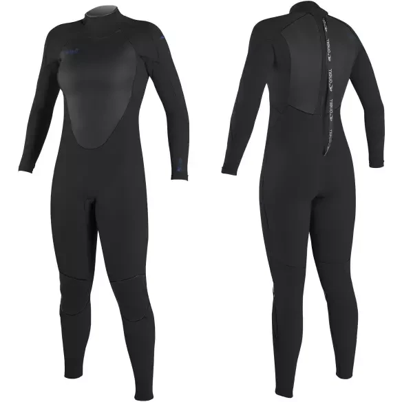 Wetsuit O´Neill Epic Womens 5/4mm BZ Black/Black