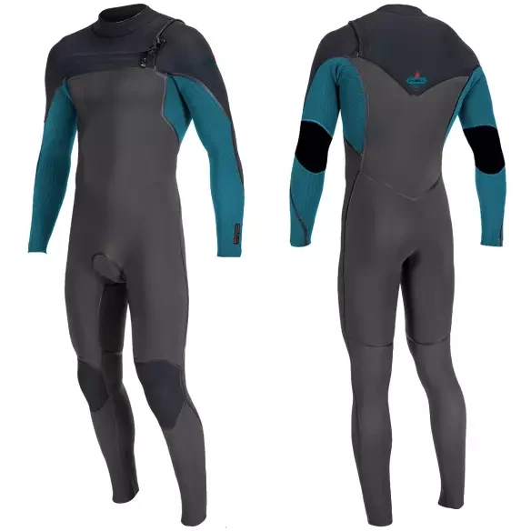 Fato Surf O´Neill Youth Hyperfreak Fire 4/3mm+ CZ Midnight/Black/Tidepool
