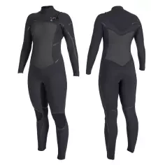 Neoprenanzug ONeill Psycho Tech Womens 4/3mm+ Black/Black
