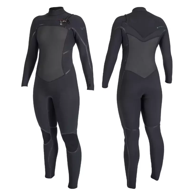 Muta ONeill Psycho Tech Womens 4/3mm+ Black/Black