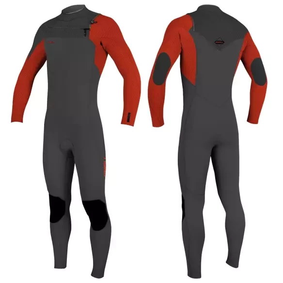 Neopreno O´Neill Hyperfreak Youth 4/3mm+ CZ Raven/Raven/Firered