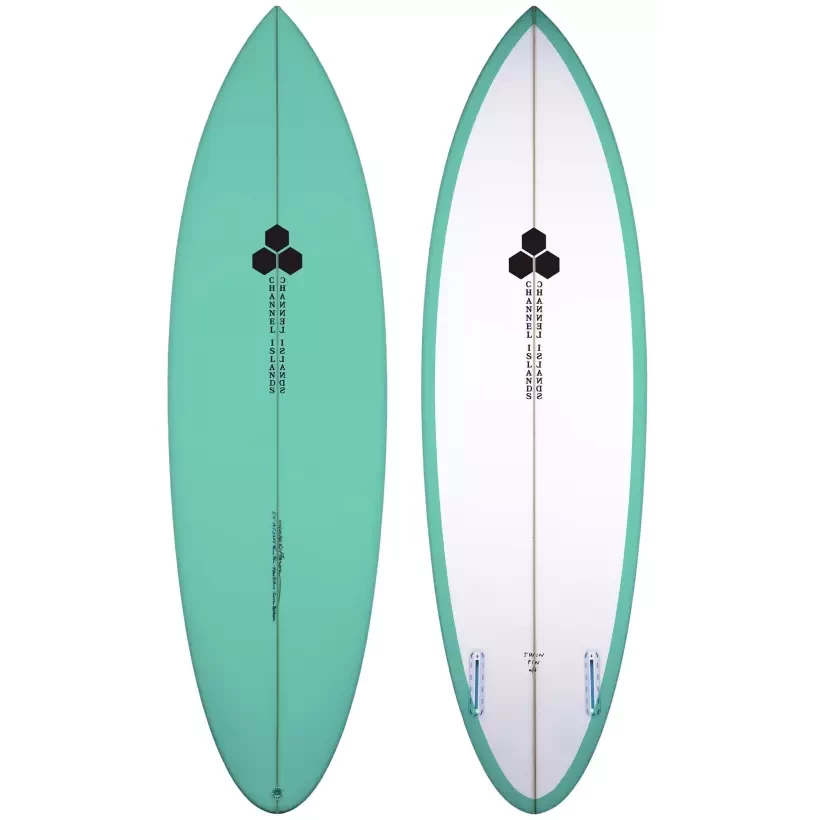 Surfboard Channel Island Twin Pin