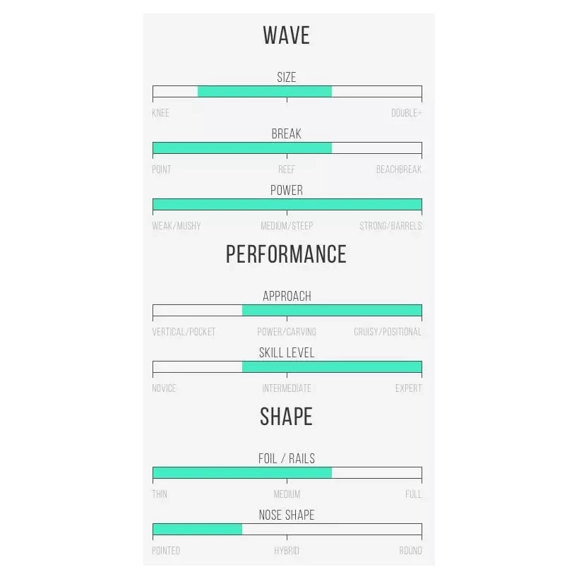 Planche de surf Channel Island Twin Pin