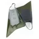 Palmes de bodyboard Pride Vulcan V2 Grey/khaky