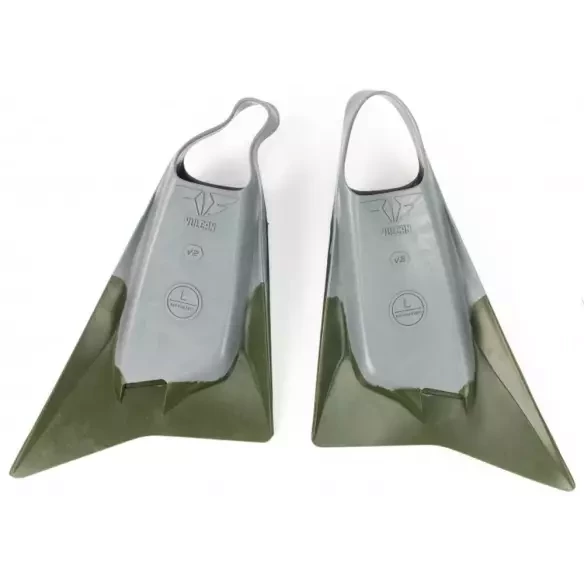 Palmes de bodyboard Pride Vulcan V2 Grey/khaky