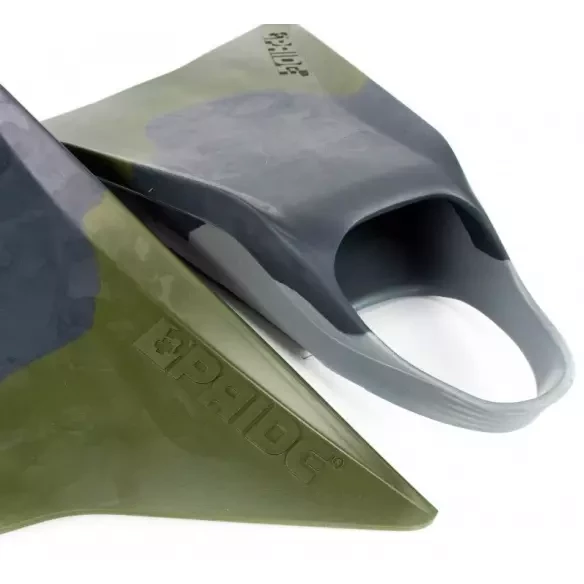Palmes de bodyboard Pride Vulcan V2 Grey/khaky