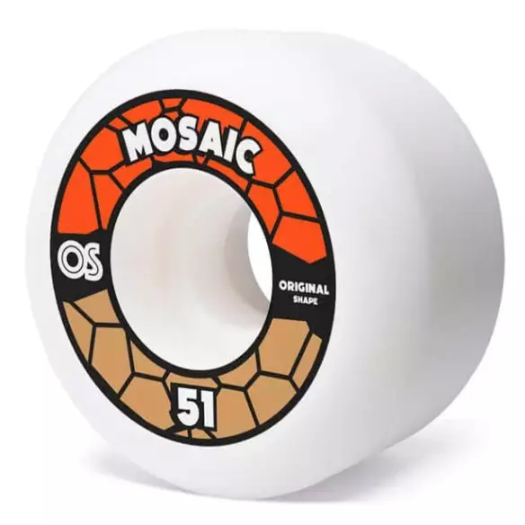 Ruote da skateboard Mosaic Os Plaza 51mm