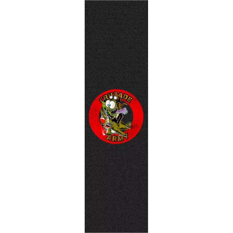Skateboard Cruzade logo Army griptape