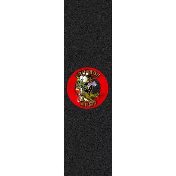 Skateboard Grip Cruzade logo Army