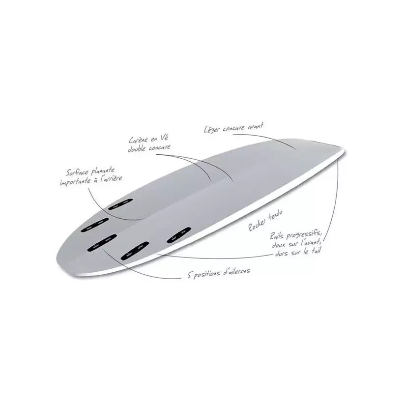 7'0'' Tahe Egg Surfboard 