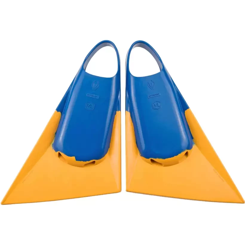 Palmes de bodyboard NMD Alpha Bleu/Jaune