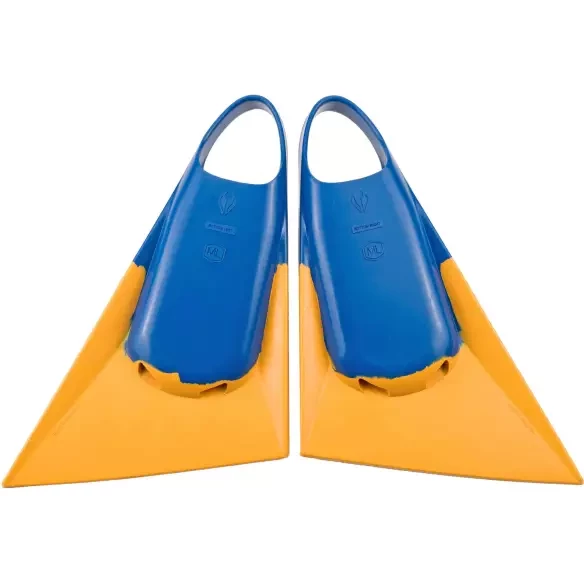 NMD Alpha Blue/Yellow Bodyboard Fins