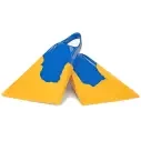 Pinne da bodyboard NMD Alpha Blu/Giallo