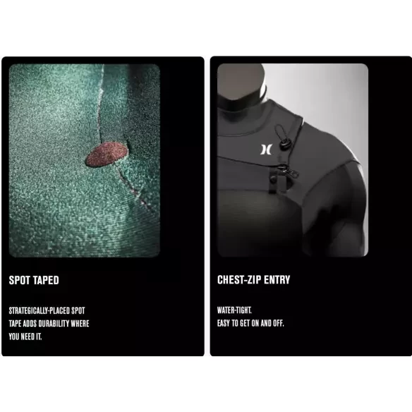 Neopreen Hurley Advantage 5/3mm Black