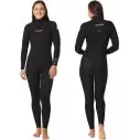 Neopreno Rip Curl Dawn Patrol Performance 4/3mm Womens CZ Black