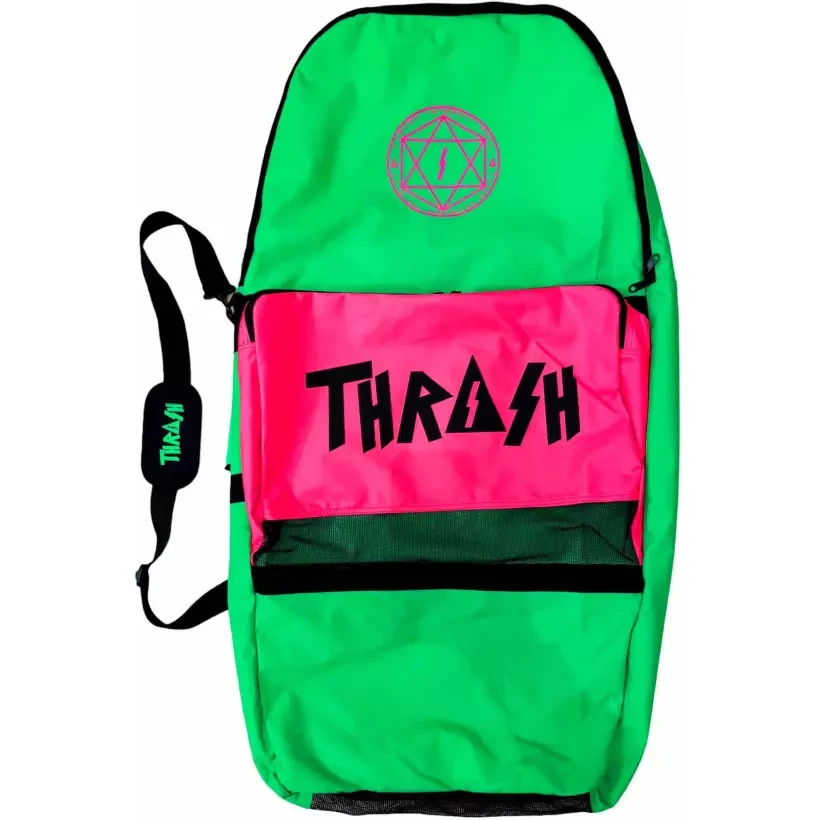 Thrash retro Daily bodyboard cover Green/Pink