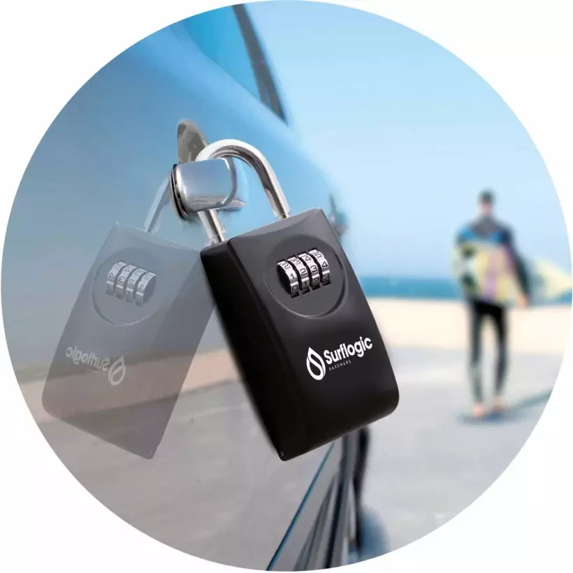 Candado Surf Logic Maxi Key Lock Black