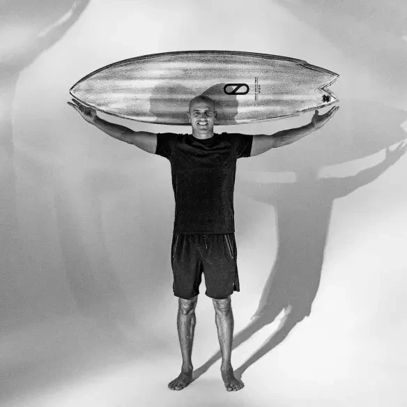 Tabla de surf Slater Designs Great White