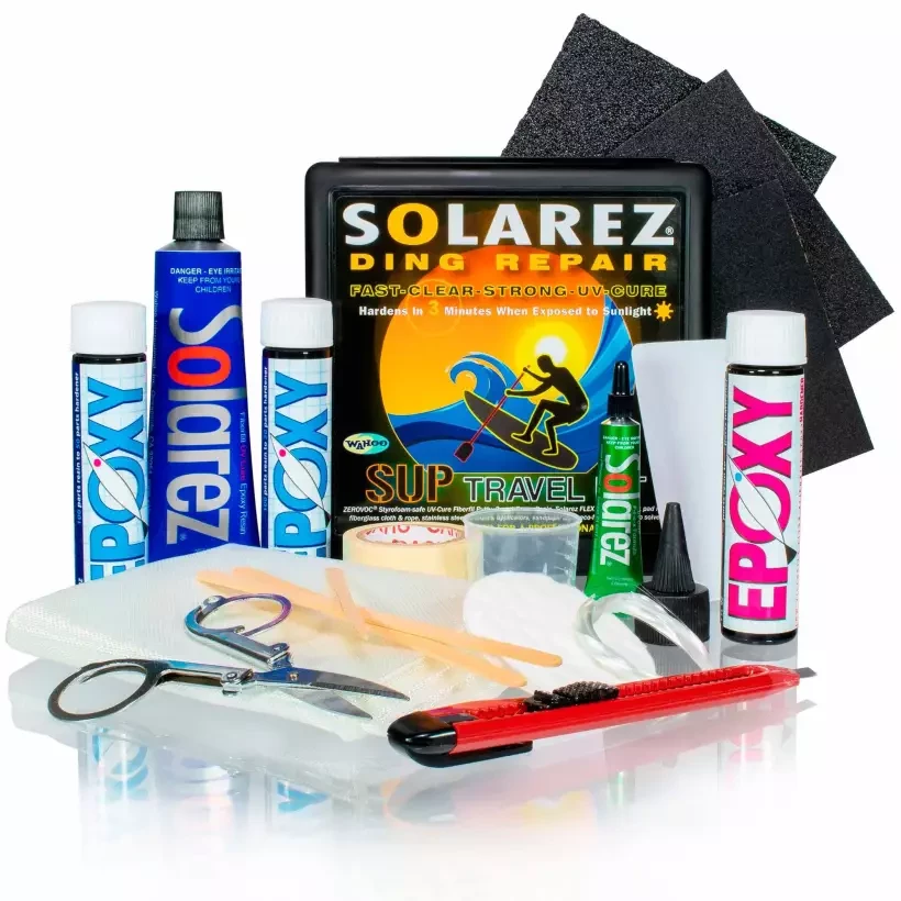 Solarez SUP travel repair kit Epoxy