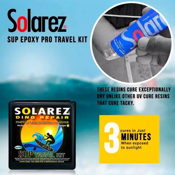 Solarez SUP travel repair kit Epoxy