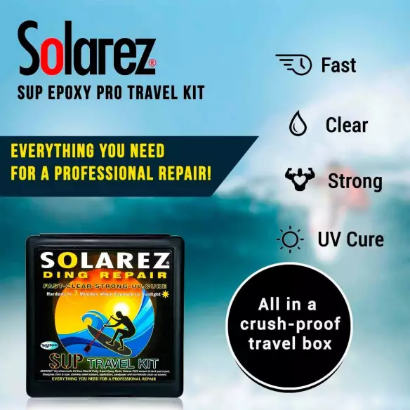 Solarez SUP travel repair kit Epoxy