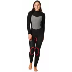 3/2mm Rip Curl Omega Wetsuit Black 2