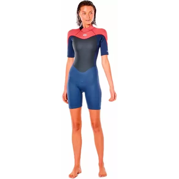 Shorty Rip Curl Omega womens Ocean/Red