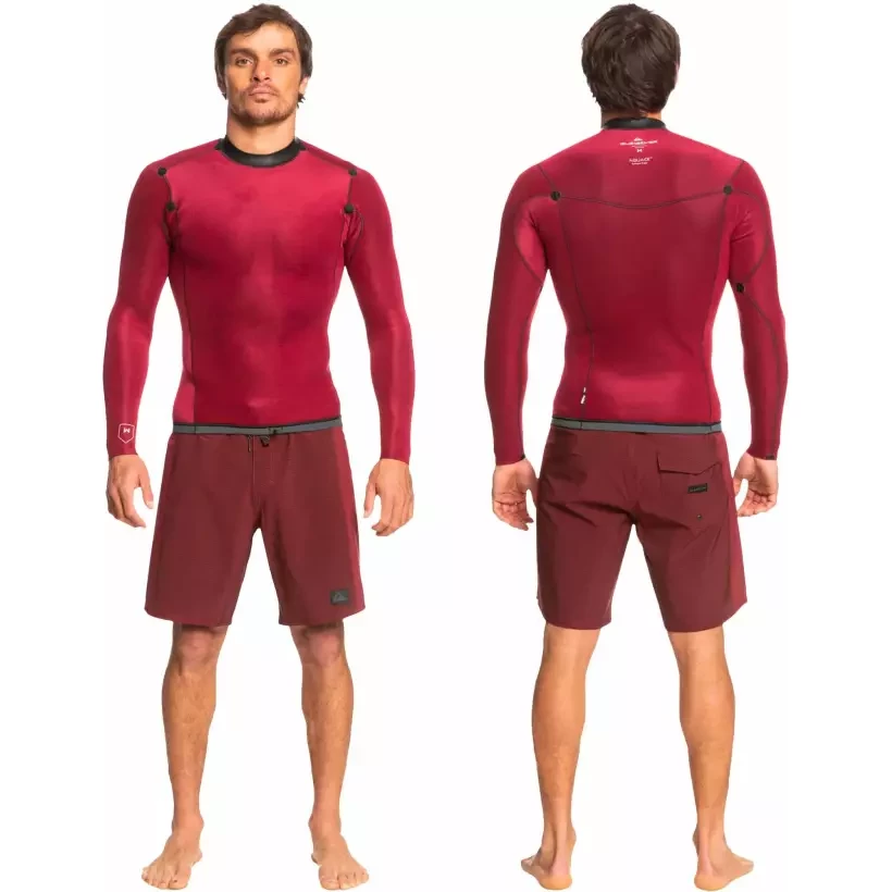 Top Quiksilver Everyday Session LS Turquoise