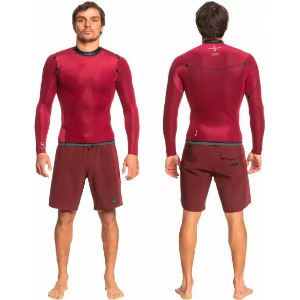 Top de Neopreno Quiksilver Everyday Session LS Turquoise
