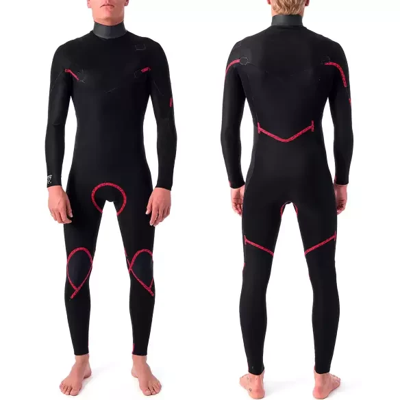 Muta  surf Rip Curl Dawn Patrol Perf 3/2mm Medina Flames