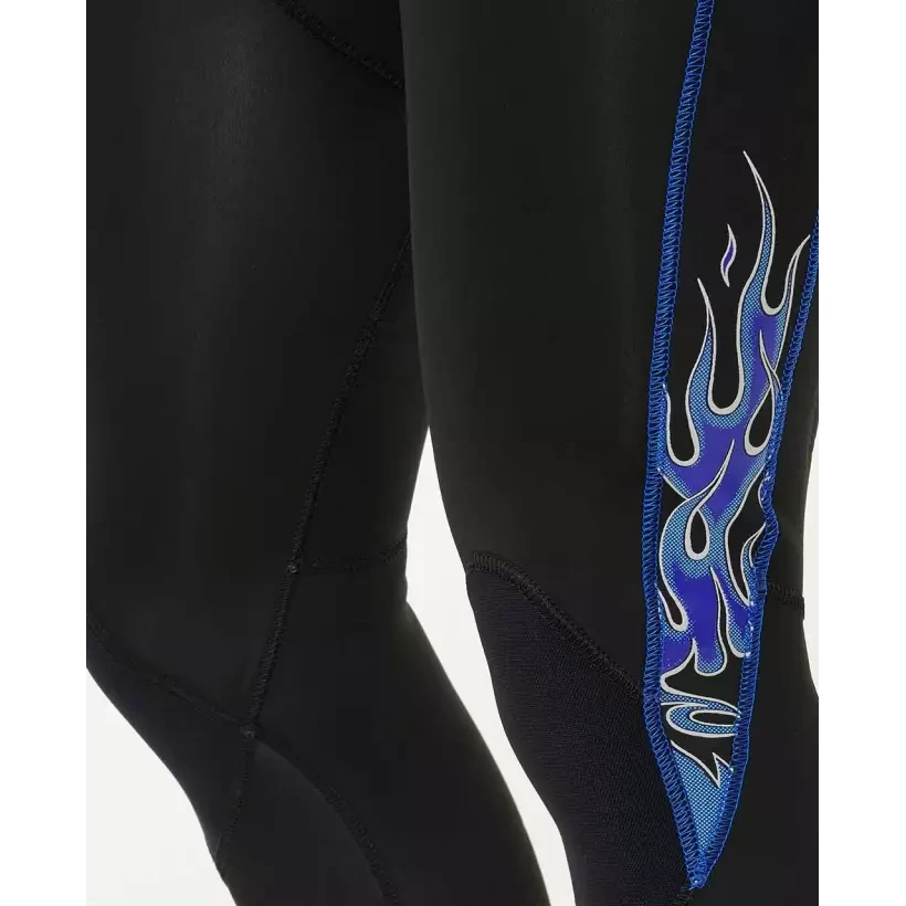 Fato Surf Rip Curl Dawn Patrol Perf 3/2mm Medina Flames