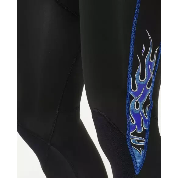 Muta  surf Rip Curl Dawn Patrol Perf 3/2mm Medina Flames