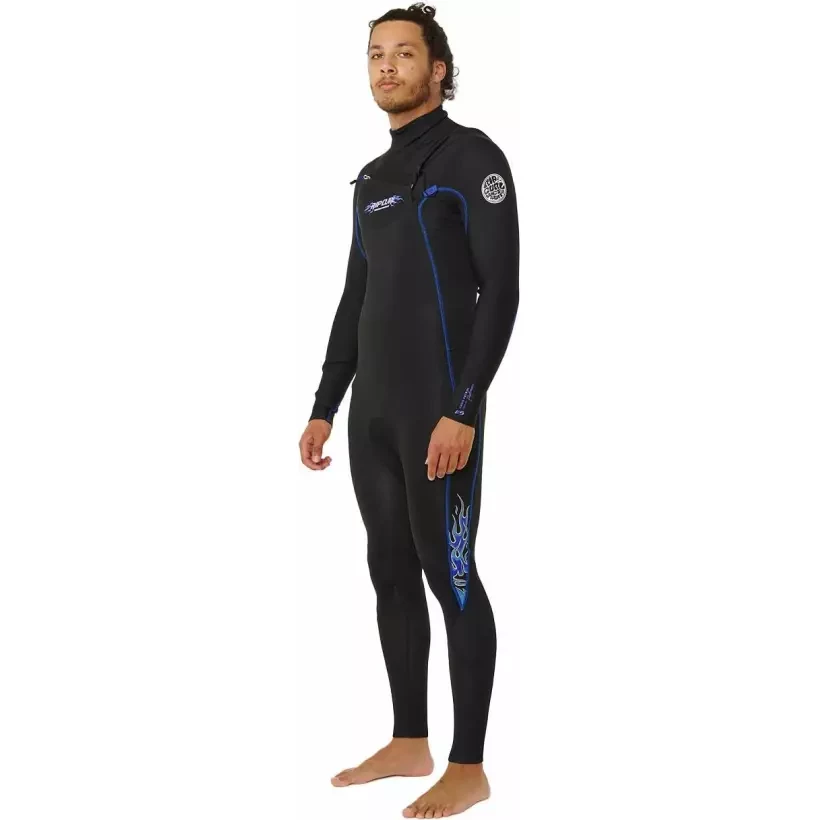 Combinaison Rip Curl Dawn Patrol Perf 3/2mm Medina Flames