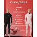 3/2mm Rip Curl Flash-Bomb Zip Free