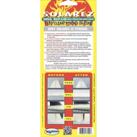 Solarez de polyester 2oz / 60ml - Tubo grande