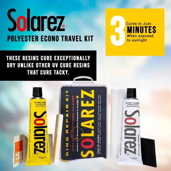 Kit de réparation Solarez Econo Travel kit Poliester