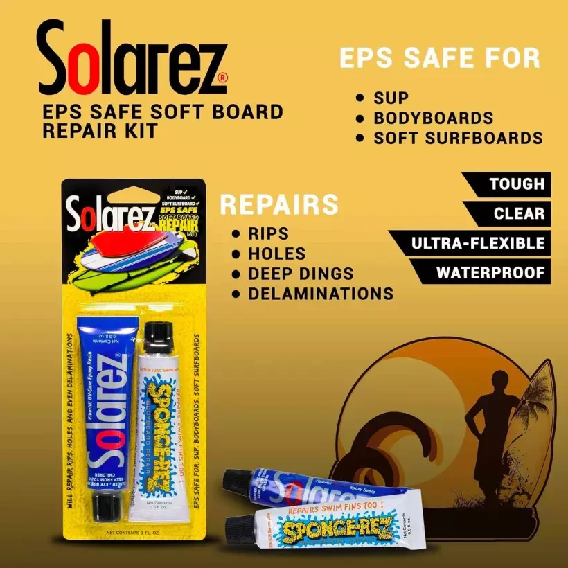 Solarez EPS Soft Surfboard repair kit