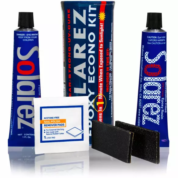 Kit de reparación Solarez Econo Travel kit epoxy