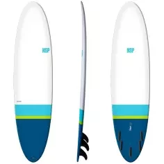 Planche de surf NSP funboard Elements Tail Dip Navy